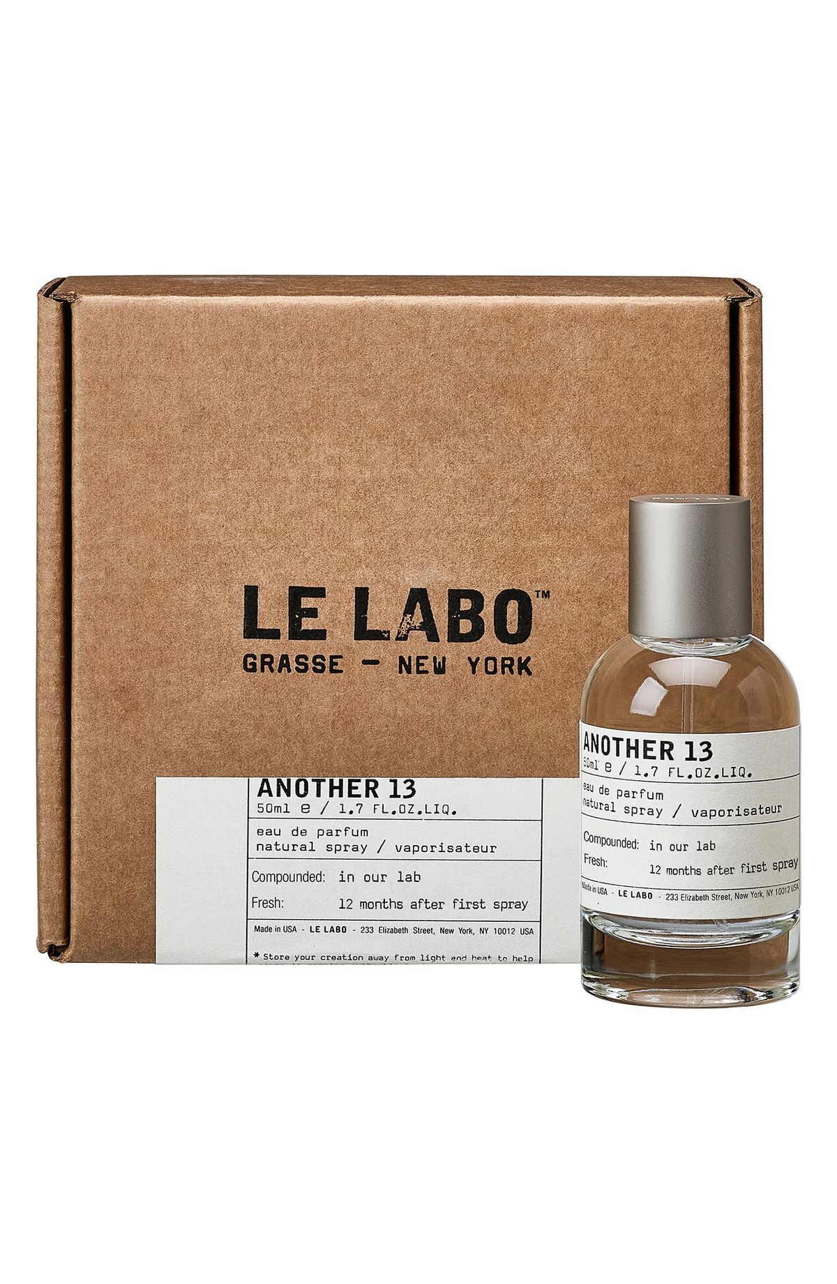 Le Labo Another 13 Eau de Parfum Spray Unisex 100ml 3.4 oz Musky Woody Fragrance