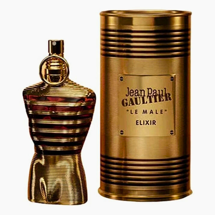 Jean Paul Gaultier Le Male Elixir Parfum Spray for Men 125ml 4.2 oz Warm Spicy Fragrance