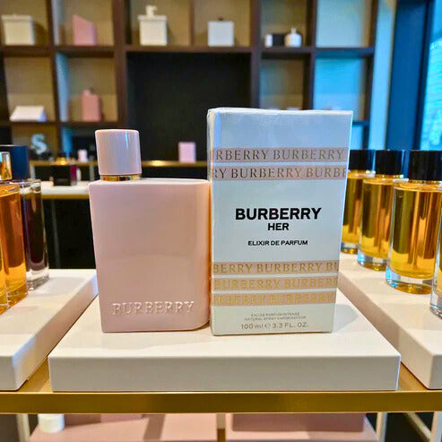 Burberry Her Elixir de Parfum Spray for Women 100ml 3.3 fl oz Sweet Fruity Scent