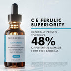 SkinCeuticals C E Ferulic Vitamin C Serum 30ml 15% Antioxidant Facial Treatment