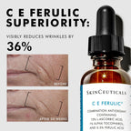 SkinCeuticals C E Ferulic Vitamin C Serum 30ml 15% Antioxidant Facial Treatment