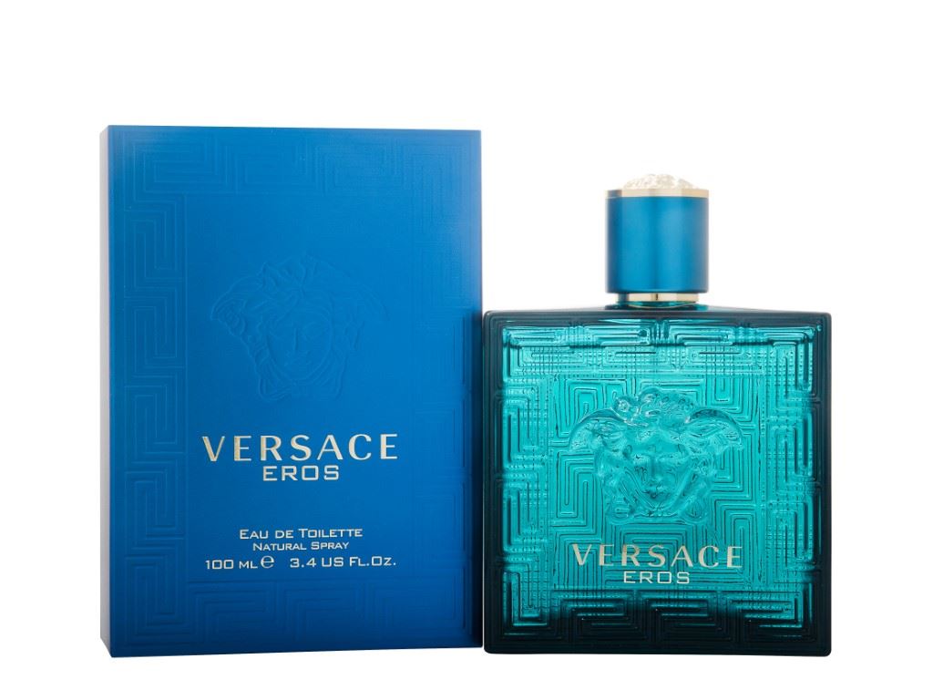 Versace Eros Eau de Toilette 100ml Men’s Spray Mint Vanilla Woody Fragrance