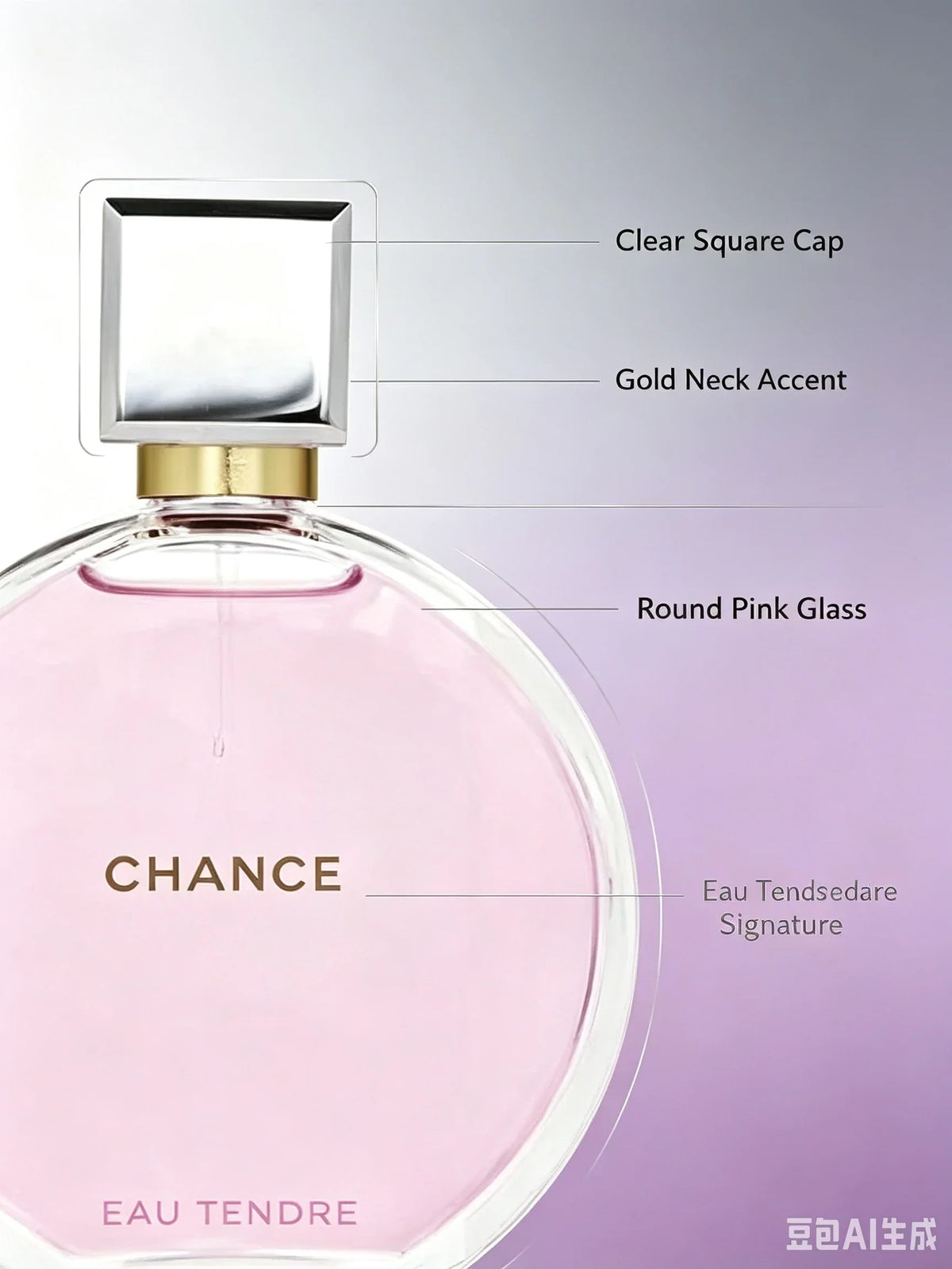 Chanel Chance Eau Tendre Eau de Parfum Spray 100ml 3.4 oz Floral Fragrance Unisex