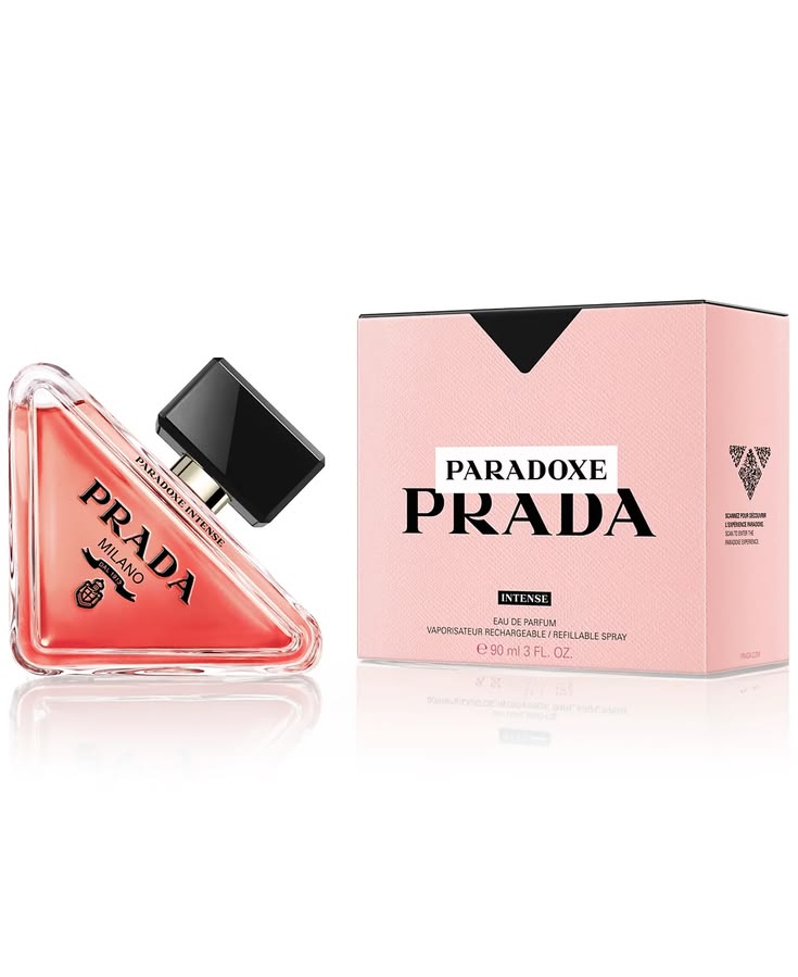 Prada Paradoxe Intense Eau de Parfum Spray for Women 90ml 3.0 oz Floral Amber Fragrance