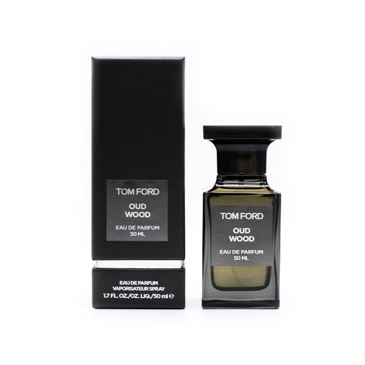 Tom Ford Oud Wood Eau de Parfum Spray for Men 3.4 oz Woody Oud Vanilla Fragrance