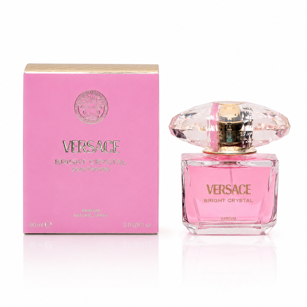 Versace Bright Crystal Parfum Women’s Fruity Floral Musk Fragrance