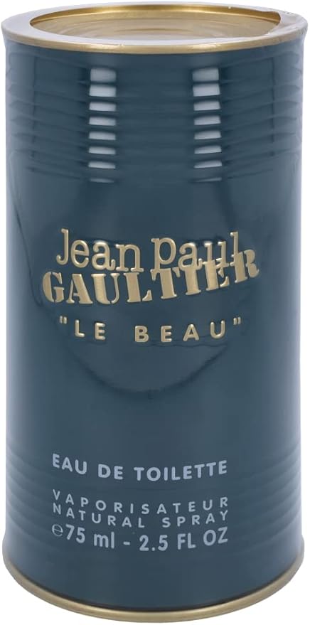 Jean Paul Gaultier Le Beau Eau de Toilette Spray for Men 2.5 oz Coconut Woody Scent