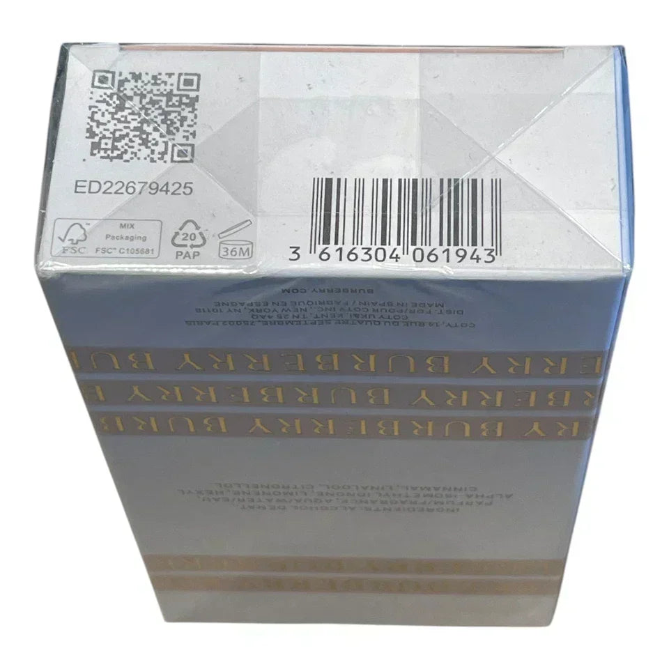 Burberry Her Elixir Intense Eau de Parfum for Women 3.3 oz 100ml New Sealed