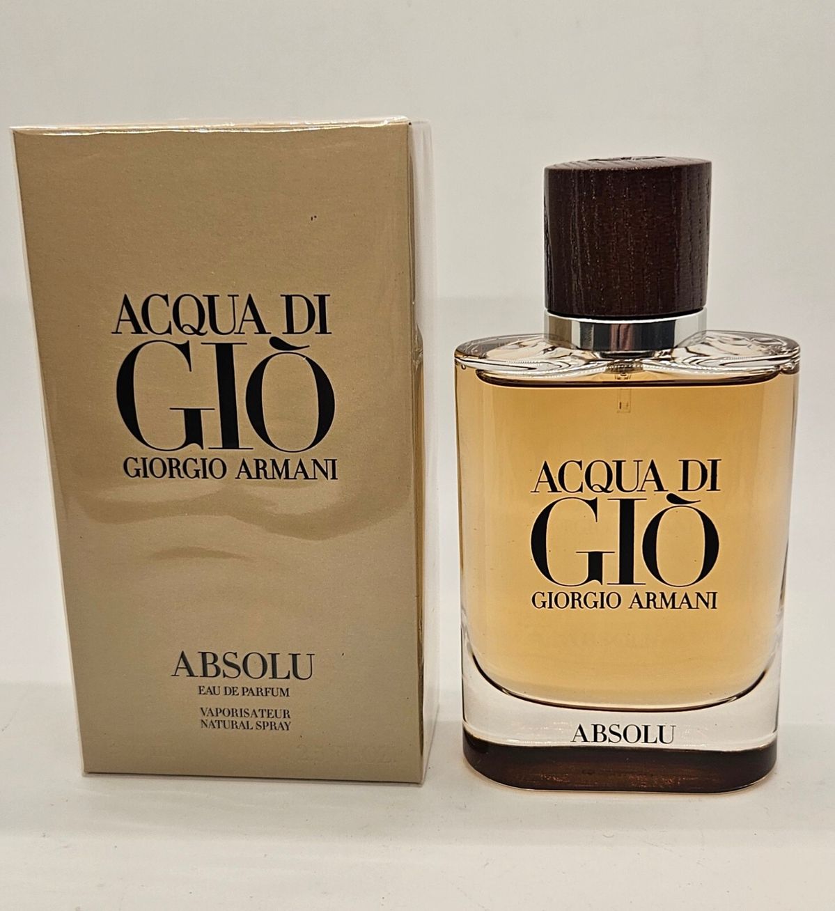 Giorgio Armani Acqua di Giò Absolu Eau de Parfum 75ml 2.5 oz Men's Woody Perfume