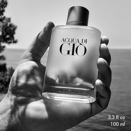 Giorgio Armani Acqua di Gio Eau de Toilette Spray for Men Fresh Aquatic Cologne