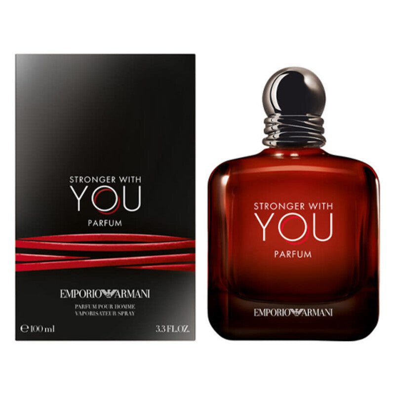 Giorgio Armani Stronger With You Parfum 100ml Men’s Amber Fougere Fragrance