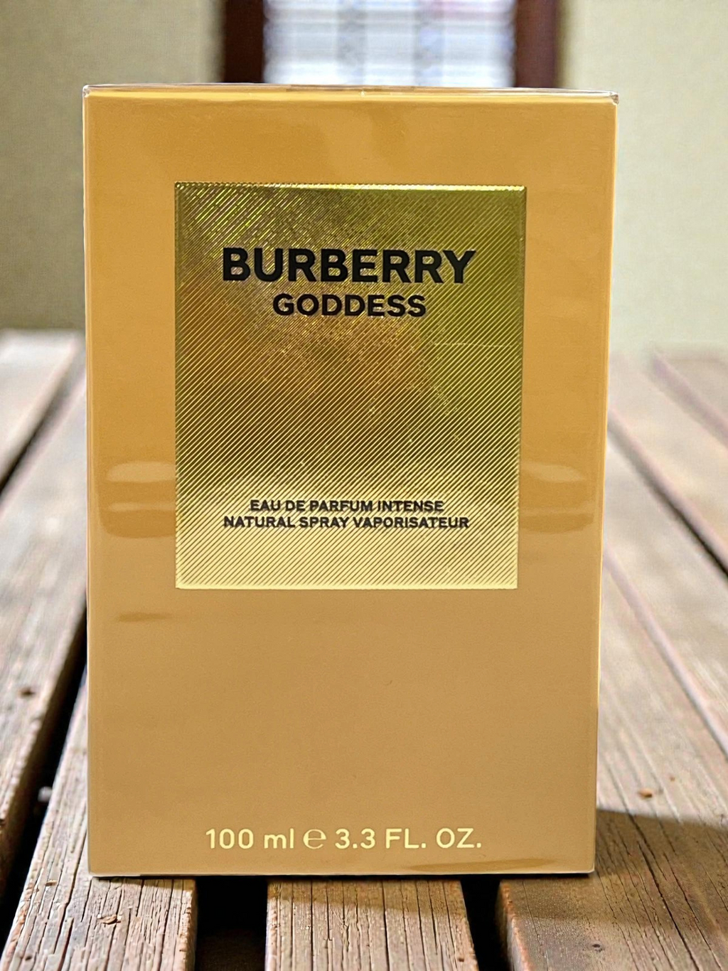 Burberry Goddess Intense Eau de Parfum Spray for Women 100ml 3.3 oz Vanilla Scent