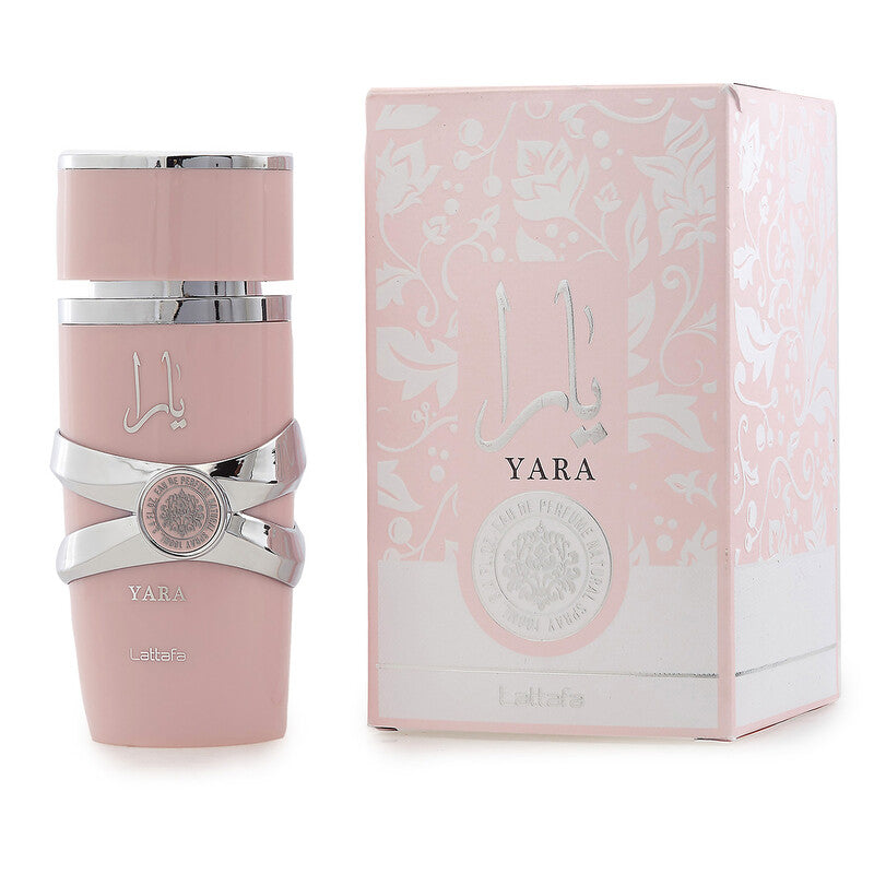 Lattafa Yara Eau de Parfum Spray for Women 100ml 3.38 oz Amber Vanilla Fragrance
