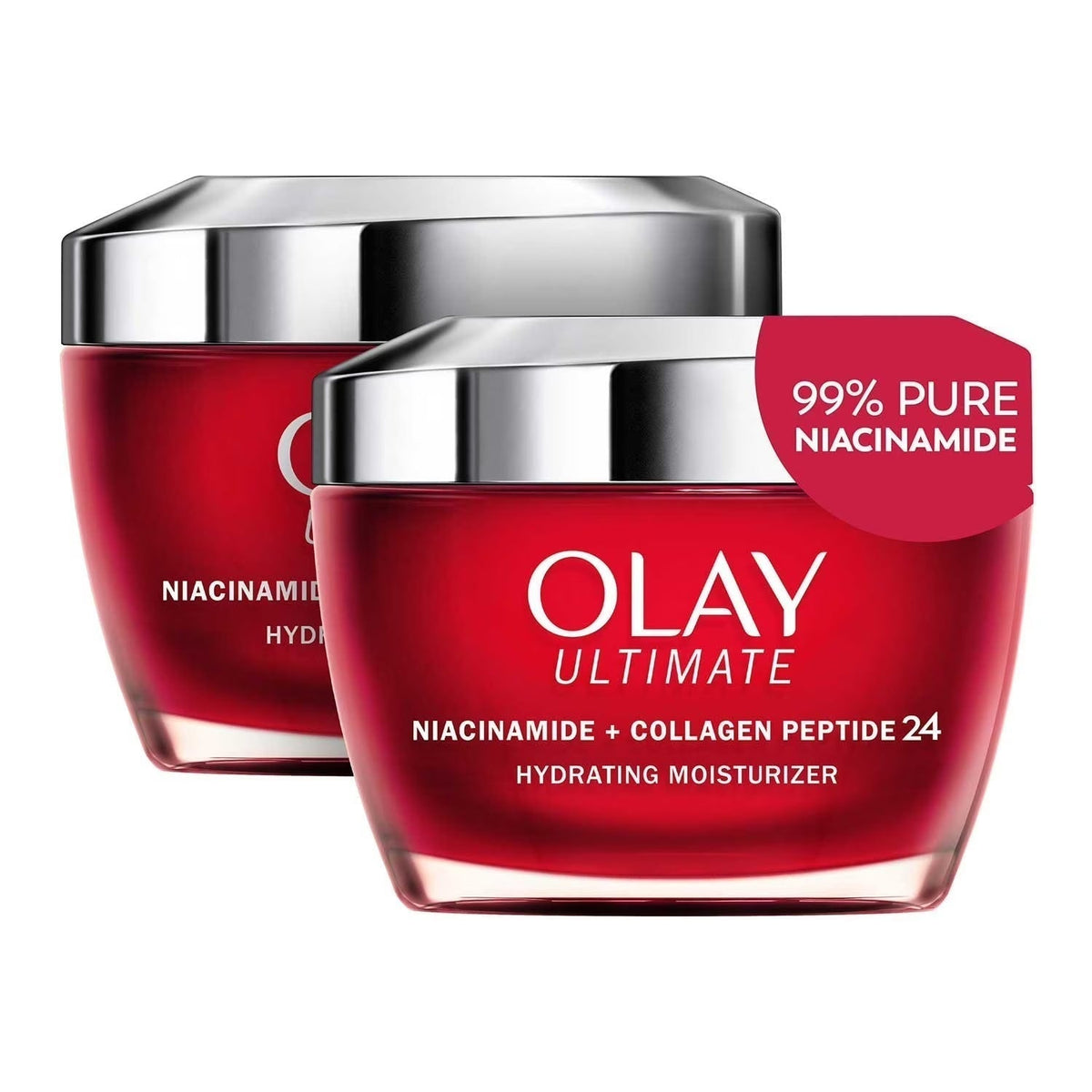 Olay Ultimate 3-in-1 Hydrating Moisturizer 1.7 oz 2 Pack Daily Facial Cream