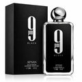 Afnan 9PM Black Eau de Parfum Spray for Men 100ml 3.4 oz Warm Sweet Spicy Fragrance
