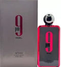 Afnan 9PM Rebel Eau de Parfum Spray for Men 100ml 3.4 oz Sweet Spicy Woody Fragrance