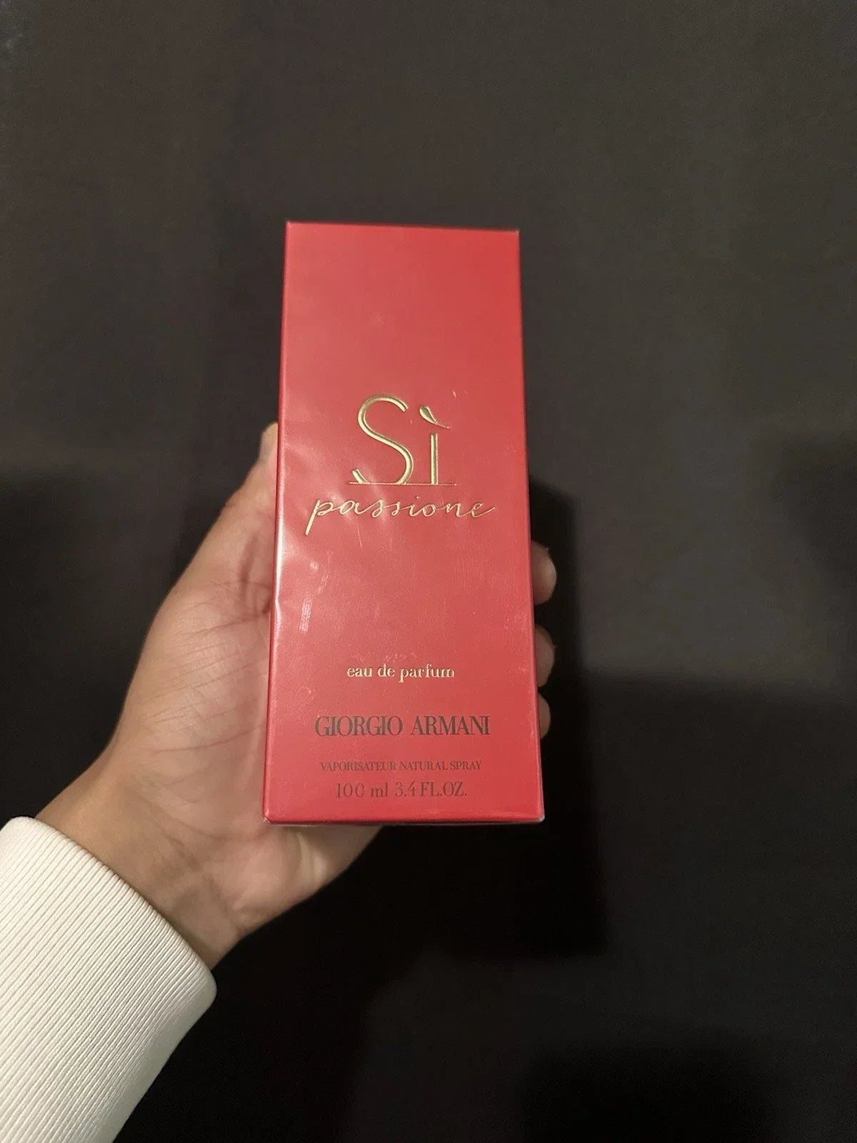 Giorgio Armani Si Passione Intense Eau de Parfum Spray for Women 3.4 oz Floral Perfume