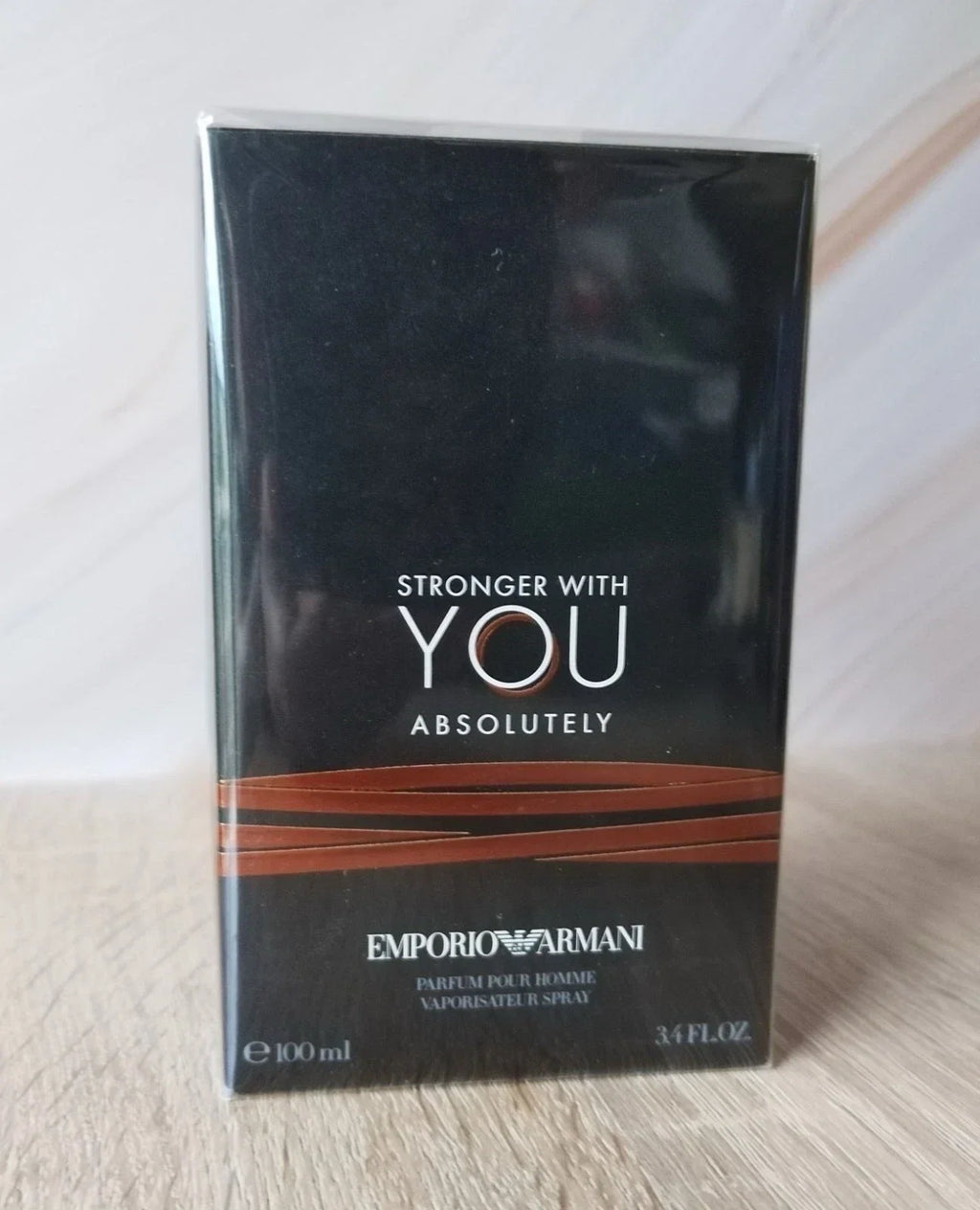 Emporio Armani Stronger With You Absolutely Parfum Spray for Men 100ml 3.3oz