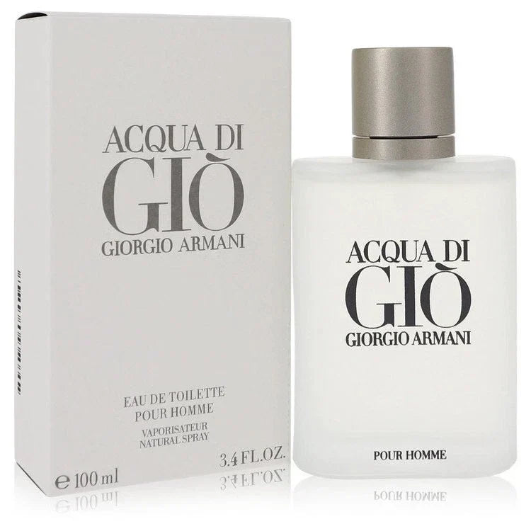 Giorgio Armani Acqua di Gio Eau de Toilette Spray for Men Fresh Aquatic Cologne