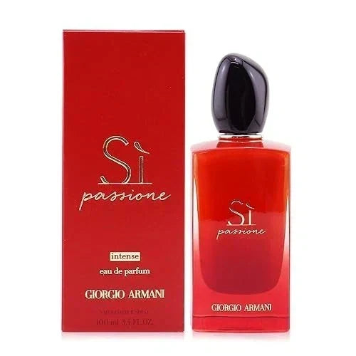 Giorgio Armani Si Passione Intense Eau de Parfum Spray for Women 3.4 oz Floral Perfume