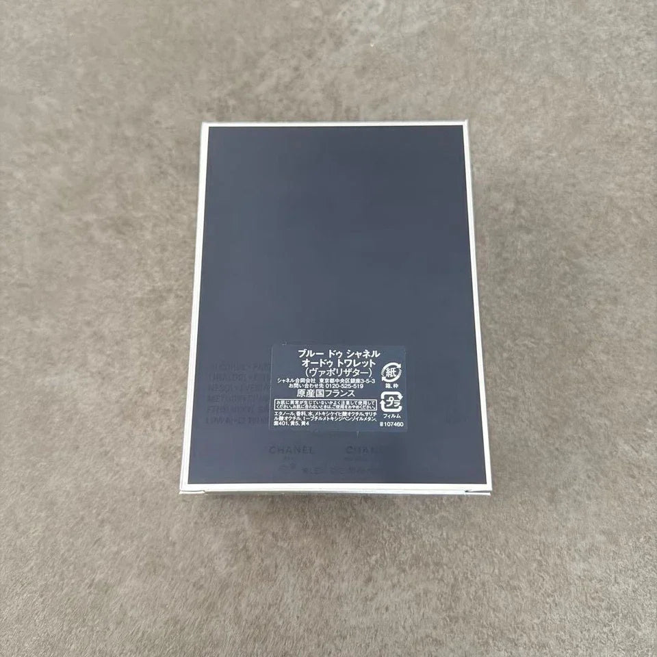 Bleu de Chanel Eau de Toilette Spray for Men 3.4 oz 100ml Fresh Woody Fragrance