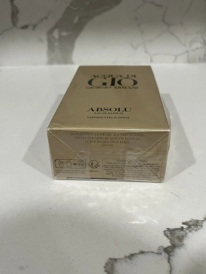 Giorgio Armani Acqua di Giò Absolu Eau de Parfum 75ml 2.5 oz Men's Woody Perfume