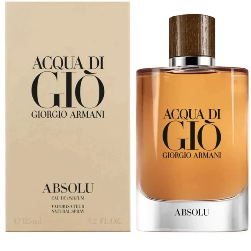 Giorgio Armani Acqua di Gio Absolu Eau de Parfum Spray for Men 125ml 4.2 oz