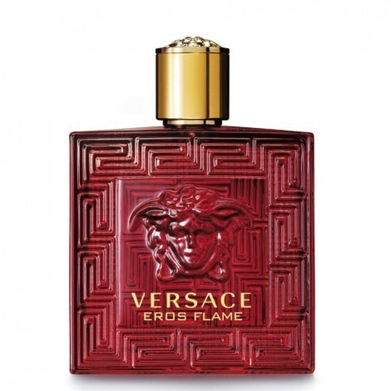 Versace Eros Flame Eau de Parfum Spray for Men 100ml 3.4 oz Woody Spicy Fragrance