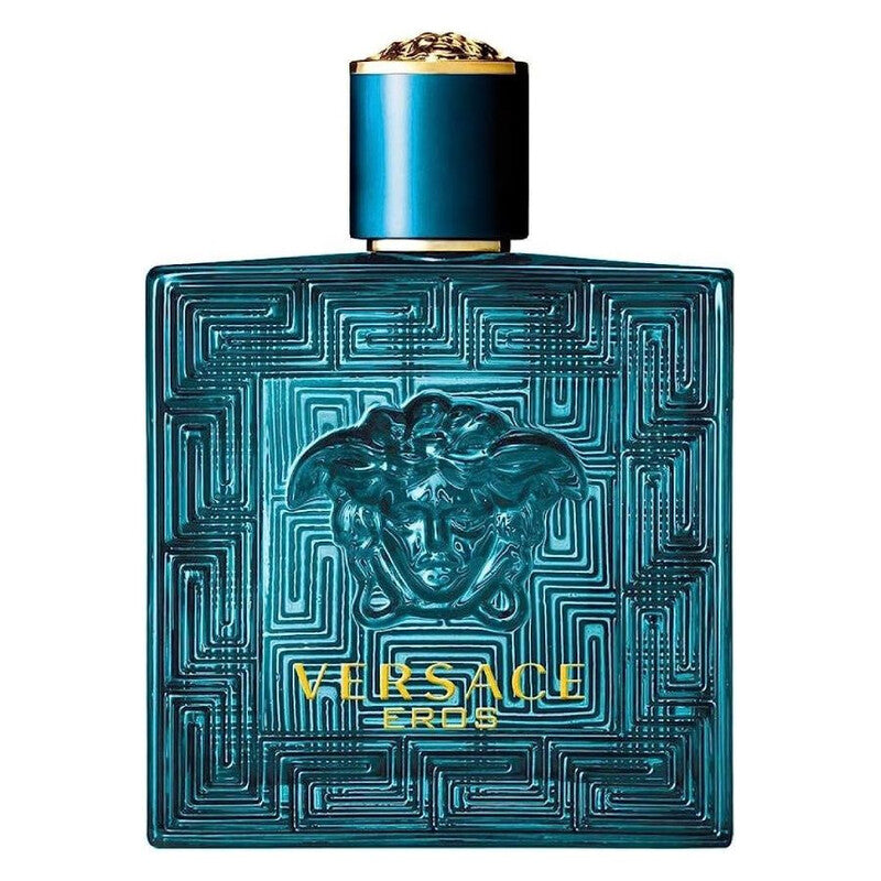 Versace Eros Eau de Parfum Spray for Men 100ml 3.4 oz Amber Woody Fragrance