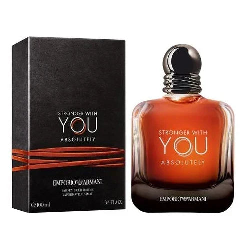 Emporio Armani Stronger With You Absolutely Parfum Spray for Men 100ml 3.3oz
